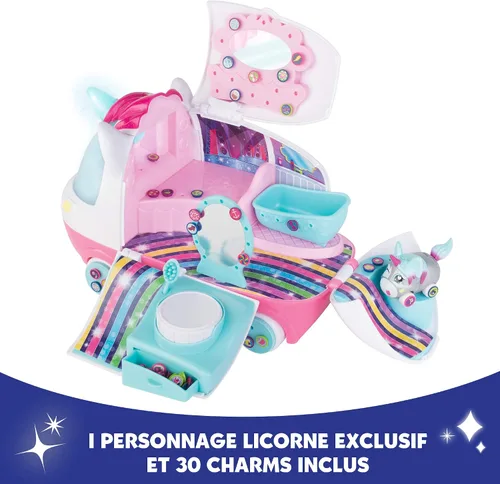 Vista 2 de Ritzy Rollerz Toy Cars with Surprise Charms, Dance n Dazzle Spa Playset with Tori Tada
