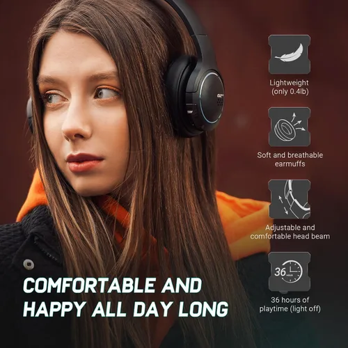 Vista 4 de Edifier Hecate G2BT - Auriculares inalámbricos para juegos para teléfonos móvilestabletasportátilesinterruptor, auriculares Bluetooth