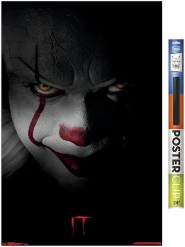Vista 20 de Trends International IT-Pennywise - Póster de pared, 14.725 x 22.375 pulgadas, versión enmarcada de madera de granero