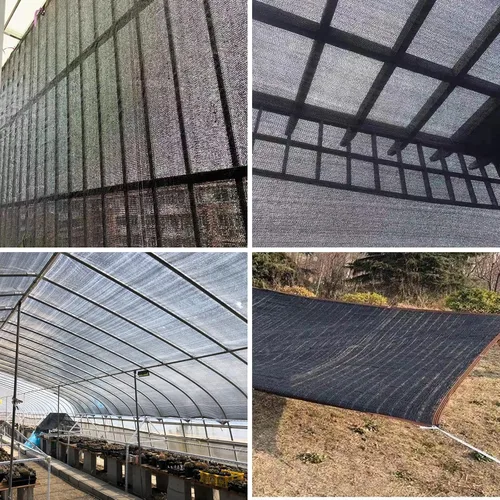 Vista 6 de FEPITO 40% tela de sombra de 8 x 16 pies, red de sombra de malla negra para plantas, invernaderos, estacionamiento, jardín, patio o perrera