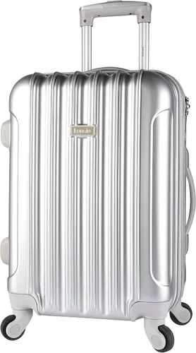 Vista 8 de Kensie Alma - Equipaje rígido con ruedas giratorias para mujer, Plateado), KN-67903-SV