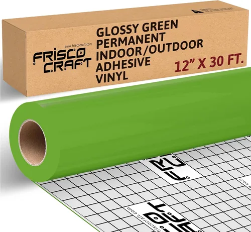 Vista 9 de Frisco Craft s Vinilo permanente azul brillante - 12" x 6 pies