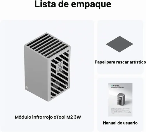 Vista 6 de xTool Kit de módulo láser M2 3W 1064nm
