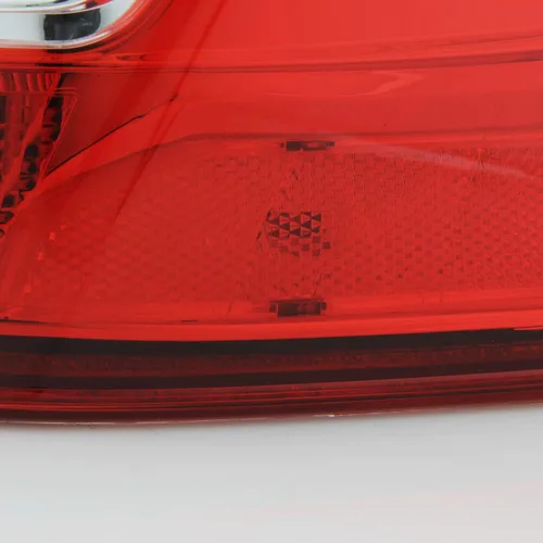 Vista 5 de AKKON - Compatible con luces traseras transparentes para Sentra Sedan de 4 puertas, color rojo cromado, luces traseras transparentes 2016 2017 2018