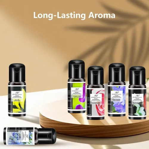 Vista 7 de Blossom - Juego de aceites esenciales para aromaterapia, 6 x 0.5 fl oz para difusor, humidificador, purificador de aire, lirio aguamarina, jacinto