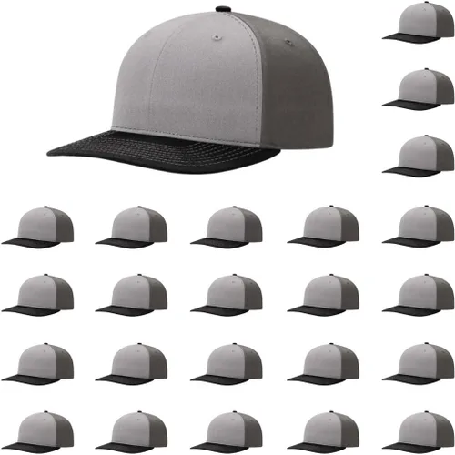 Vista 139 de Richardson 312 Gorra de béisbol ajustable con correa trasera de sarga Paquetes a granel disponibles - Talla única