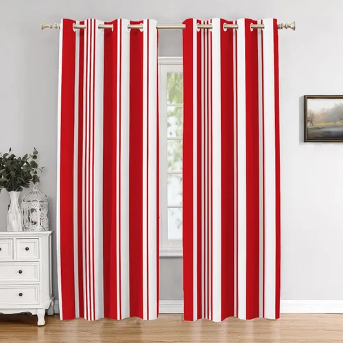 Vista 50 de Cortinas opacas de poliéster multicapa para cafetería, con diseño de diamantes, 2 unidades, 26 x 24 pulgadas