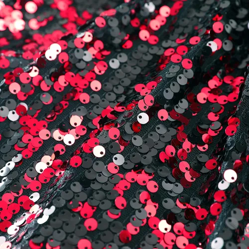 Vista 4 de Flofallzique Faldas de lentejuelas para niñas, falda corta con purpurina para niños, tutú para niñas