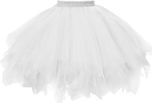 Vista 94 de Falda tutú de ballet para disfraz de fiesta de mujer