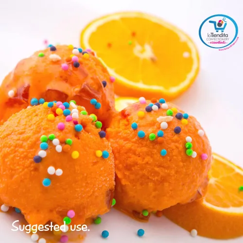 Vista 4 de Deiman Color artificial para alimentos Naranja Amarillo 270 (2.2 lb)