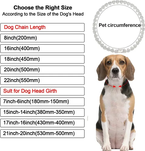 Vista 5 de Cadena de entrenamiento para perros con diamantes cubanos de metal con purpurina y hebilla segura en forma de corazón para perros grandes y medianos