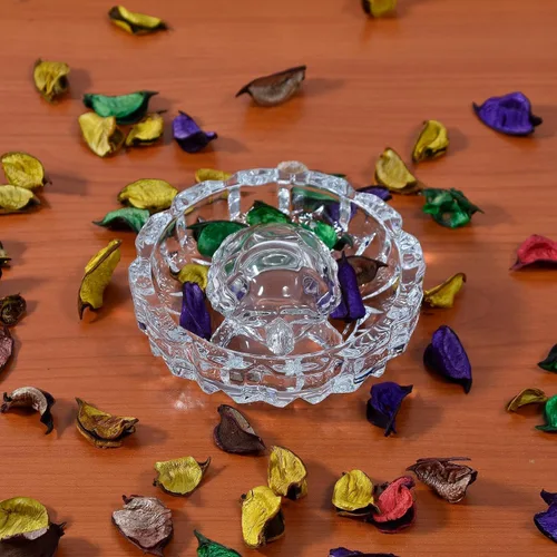 Vista 2 de Plato de tortuga de cristal para Feng Shui, plato de tortuga para Vastu, buena suerte, salud y prosperidad, juego de regalo decorativo para el hogar
