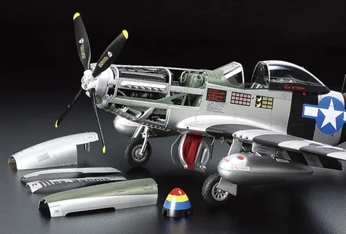 Vista 2 de Tamiya Modelos P-51D/K Mustang Modelo Kit