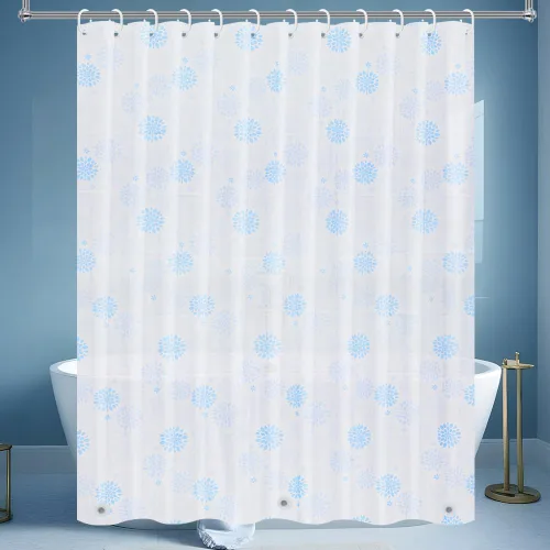 Vista 8 de Ga-Geetopia Tamaño estrecho: forro fino de plástico transparente PEVA para cortina de ducha, 36 x 72 pulgadas, repelente al agua, ligero, sin olor