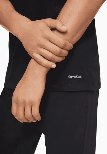 Vista 4 de Calvin Klein Camisetas de algodón clásicas para hombre (3 unidades)