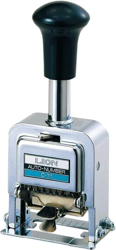 Vista 5 de Lion Pro-Line - Numeradora automática de servicio pesado, 5 ruedas, romana (D-52)