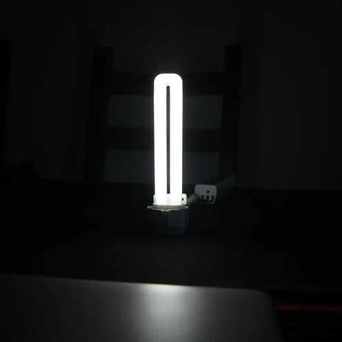 Vista 6 de Bombilla fluorescente con base 2G7 de 9 vatios, repuesto para Satco S8365, 6416, bombilla Coleman, Kandolite 96500, Rayovac F9w-1, CF9DS/E/841, base