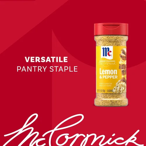 Vista 5 de Condimento McCormick Perfect Pinch, de limón y pimienta, 5.75 onzas