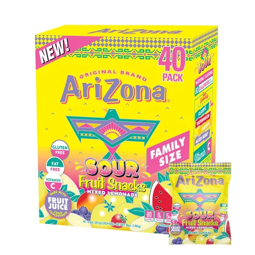 Vista 11 de Bocadillo AriZona gomas de fruta real, masticables