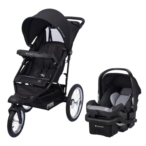 Vista 9 de Baby Trend Journey Jogger, color negro estelar