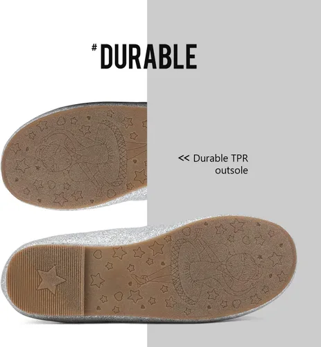 Vista 7 de DREAM PAIRS Zapatos de vestir de bailarina Mary Jane para niñas