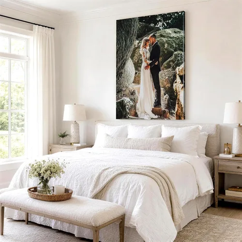 Vista 5 de P&L ART. Impresiones en lienzo personalizadas: foto sobre lienzo transforma tus fotos en impresionantes arte de pared enmarcado, foto impresa