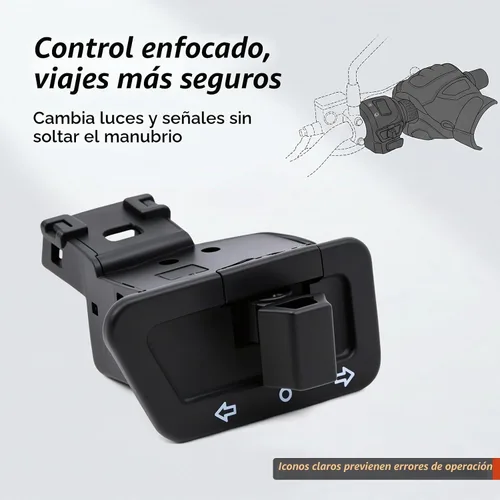 Vista 3 de Minho 9 piezas de kit de botón de interruptor de control manual para ciclomotor chino GY6 50cc 150cc Moped TaoTao Jonway Roketa Botón de arranque