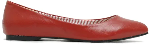 Vista 2 de Ollio Zapatos estilo ballet para mujer, cómodos y básicos, multicolor