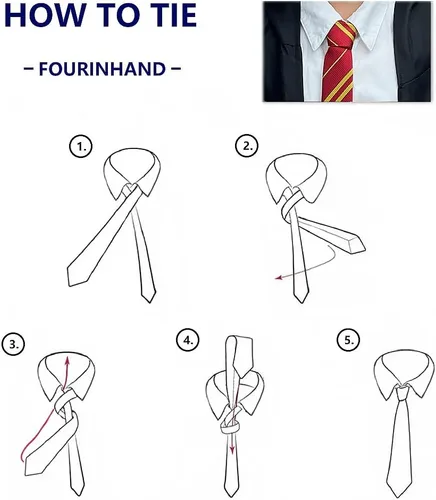Vista 7 de 1 corbata de mago + 2 gafas de mago, corbata de cosplay, gafas de plástico para disfraz, marco redondo negro, sin lentes para el día de la escuela