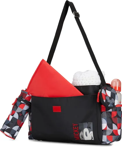 Vista 3 de Disney Bolsa de varias piezas para bebé, Mickey-Geo Check, Mickey - Geo Check, Bolso de varias piezas