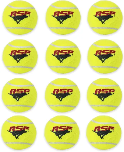 Vista 9 de Franklin Pet Supply Co. - Pelota de tenis para perros de gran tamaño, 8.5 pulgadas, bomba incluida Floats In Water, High-Visibility Neon