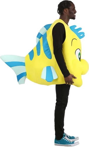 Vista 7 de Disney Adult Flounder Costume