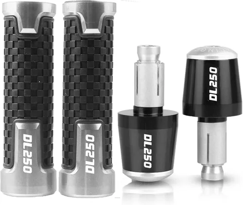 Vista 9 de Motorcycle for Suzuki DL250 V-Strom 2017 2018 2019 2020 2021 7/8'' 22mm DL 250 VSTROM Motorcycle Hand Grips Handle Handlebar Grip Ends Plug