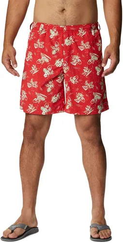 Vista 30 de Columbia Super Backcast - Pantalón corto de agua para hombre Impresión de tinte negro