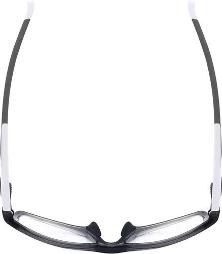 Vista 2 de BroLizard Brazos de repuesto para Oakley Crosslink marco blanco satinado de cristal - gris