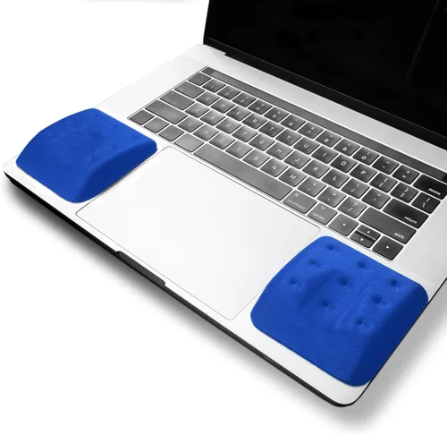Vista 9 de WavePads de PostureUp – Paquete original de dos reposa muñecas ajustables para teclado de laptop, almohadillas ergonómicas de espuma viscoelástica
