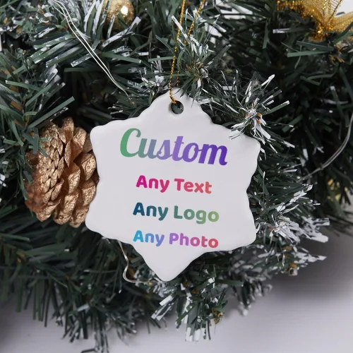 Vista 11 de Adorno redondo personalizado para decoración del árbol de Navidad, nombre de texto personalizado, adorno de bola de Navidad, recuerdo personalizado