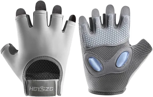 Vista 7 de SUJAYU Guantes de entrenamiento para mujeres y hombres, guantes de levantamiento de pesas para gimnasio
