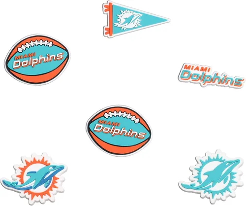 Vista 12 de FOCO unisex-adult NFL Team Logo 6-Pack Shoe Charms