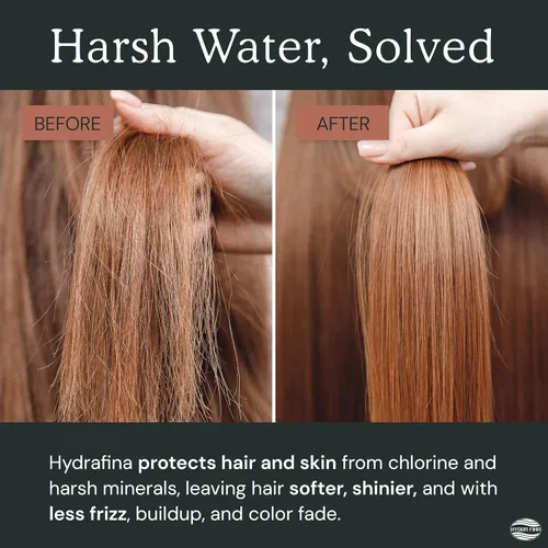 Vista 6 de Cabezal de ducha filtrado para agua dura Reduce el cloro y los metales pesados para mejorar la salud de la piel y el cabello Cabezal de ducha