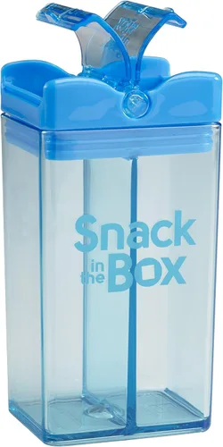 Vista 13 de Precidio Design Snack in the Box NUEVO Contenedor de aperitivos reutilizable ecológico amigable con los dedos (azul) 1001BL