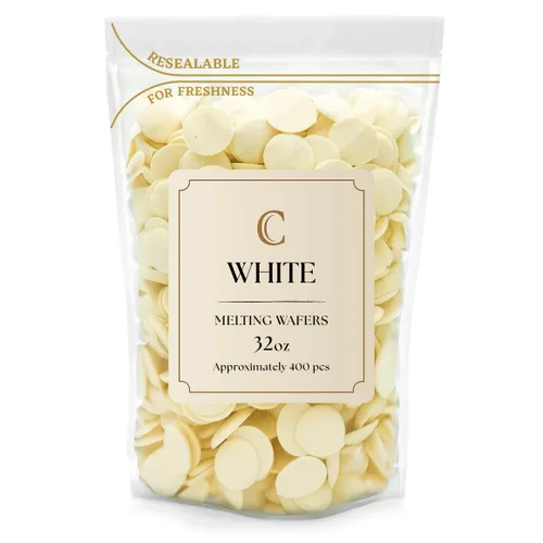 Vista 31 de Merckens - Bolsa de obleas de chocolate para derretir a granel, perfecta para sumergir, postres, hornear y más (1 libra, verde claro) (paquete de 3)