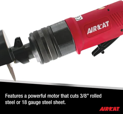 Vista 3 de AIRCAT Herramientas neumáticas 6530: Herramienta de corte de cabezal flexible de 3 pulgadas de 0.5 HP Velocidad libre de 18,000 RPM