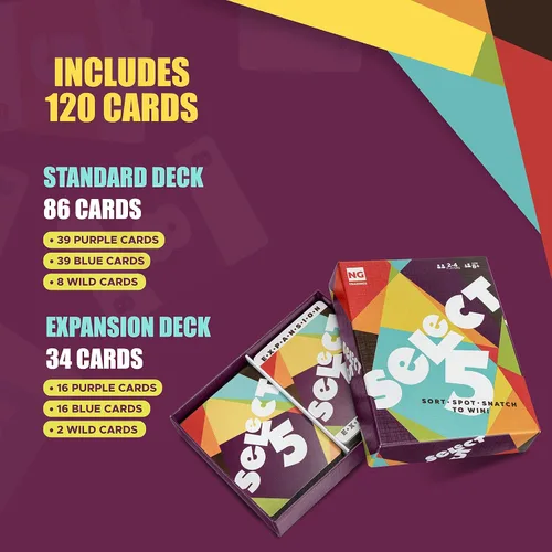 Vista 9 de Juego de cartas – El juego Lightning Fast para niños, familias y adultos – perfecto para la noche de juegos en familia / 2-4 jugadores