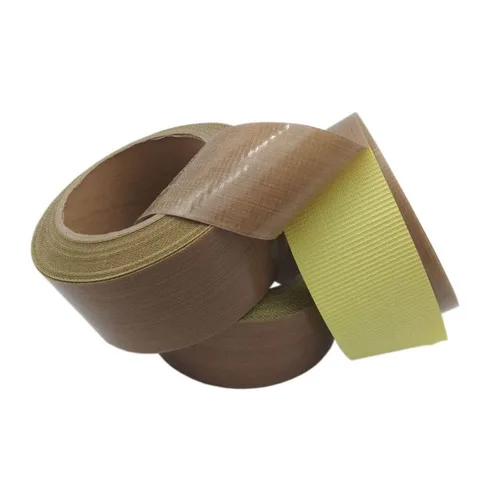 Vista 4 de Cinta adhesiva de PTFE de 0.394 in*32.8 ft para envasar al vacío, rollo de vidrio tejido 1 rollo de cinta de sellado térmico PTFE autoadhesivo