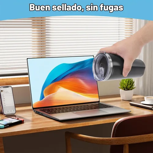 Vista 7 de Tapa de repuesto de 16 onzas para vaso Corkcicle, doble sellado a prueba de derrames, parte superior de repuesto compatible con taza de café de 1