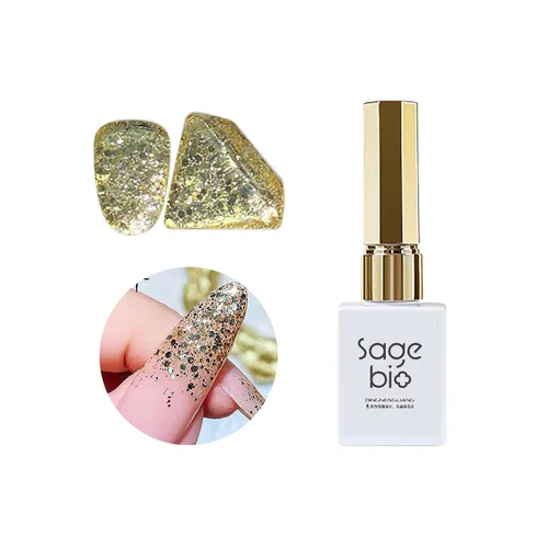 Vista 5 de Hydrogel Ice Skin Glitter Gel Polish Collection Radiate with Energy 01