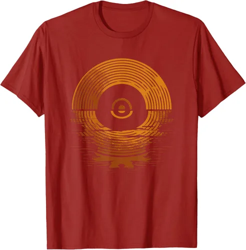 Vista 61 de Vinyl LP Records - Camiseta de vinilo Sunset Negro