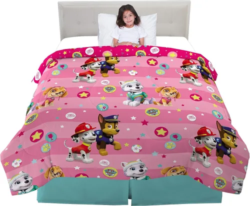Vista 26 de Franco Ropa de cama para niños, edredón de microfibra suave, individual, Hello Kitty