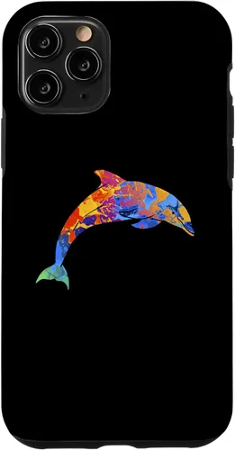 Vista 10 de iPhone 15 Dolphin Lover - Linda funda de delfines de animales oceánicos